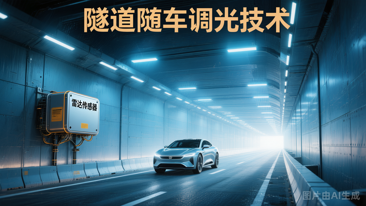 随车调光技术原理详解:雷达检测与隧道照明节能方案