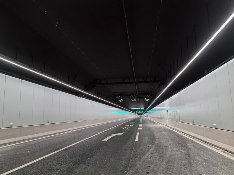 智能照明|隧道调光系统——无锡蠡湖高浪路隧道