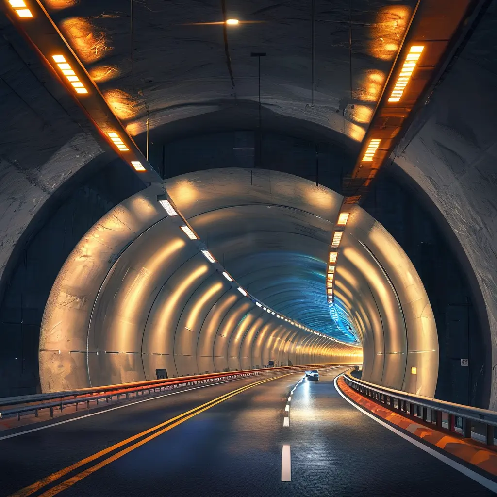 高速公路隧道照明节能改造:自适应调光与LoRa单灯控制的工程实践